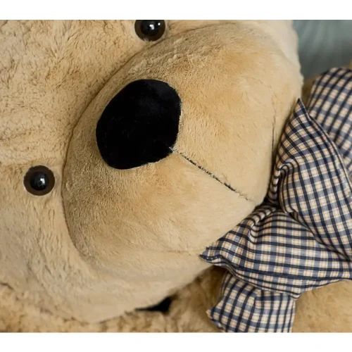 Teddyway Popo Big Plush Teddy Bear Giant XXL, Soft Toy, 100 Cm, 39 Inches, 3.3 Feet, Light Brown - Teddyway