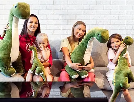 Stora dinosaurier gosedjur