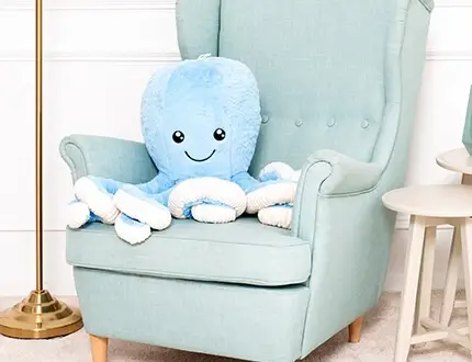 Large octopus stuffed animal